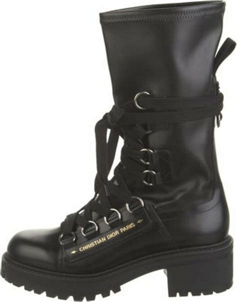 brown dior boots|christian Dior combat boots.